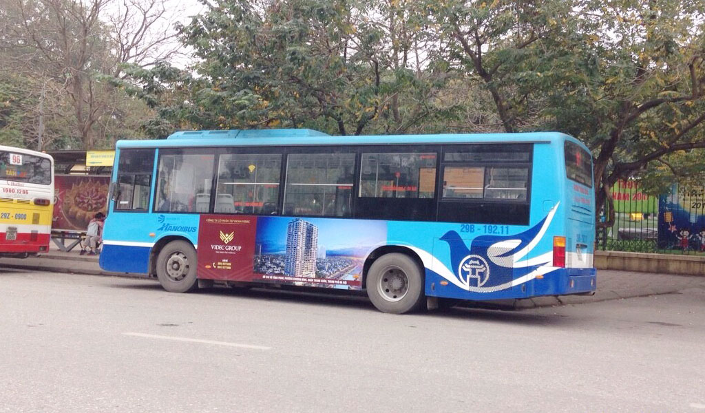 Chiến dịch quảng cáo xe bus cần số lượng bao nhiêu xe 
