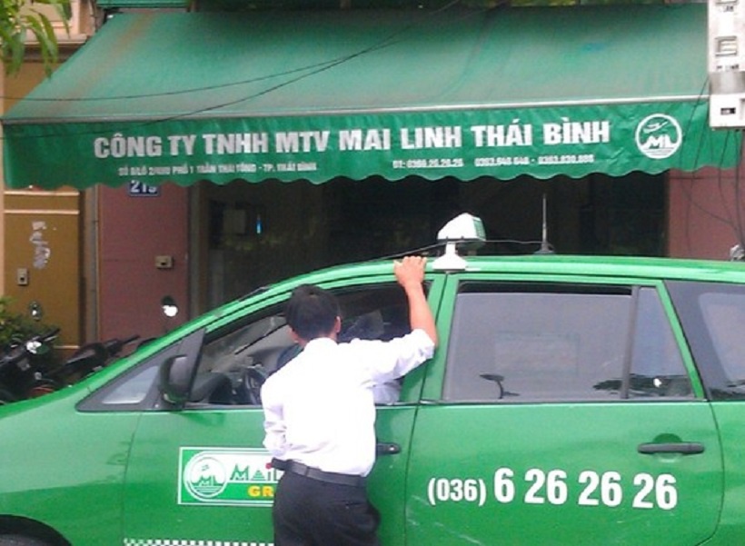 Quảng cáo trên taxi tại Thái Bình giúp lan tỏa thương hiệu